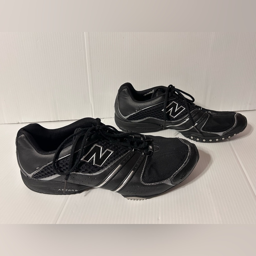 New Balance MX840BK Men's Black and Silver Athletic Shoes men size 15